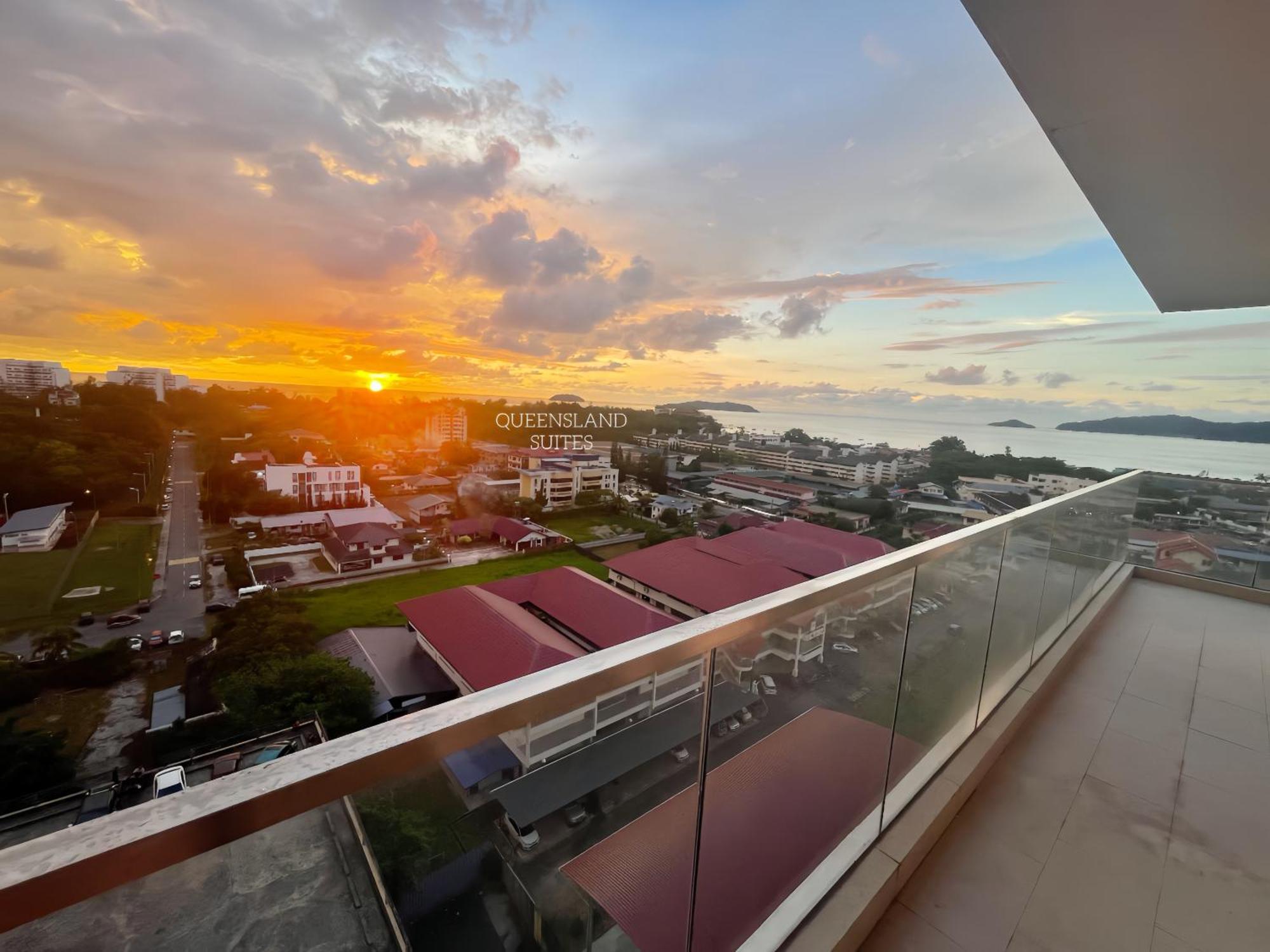 Queensland Suites At Aru Suites, Кота-Кинабалу Экстерьер фото