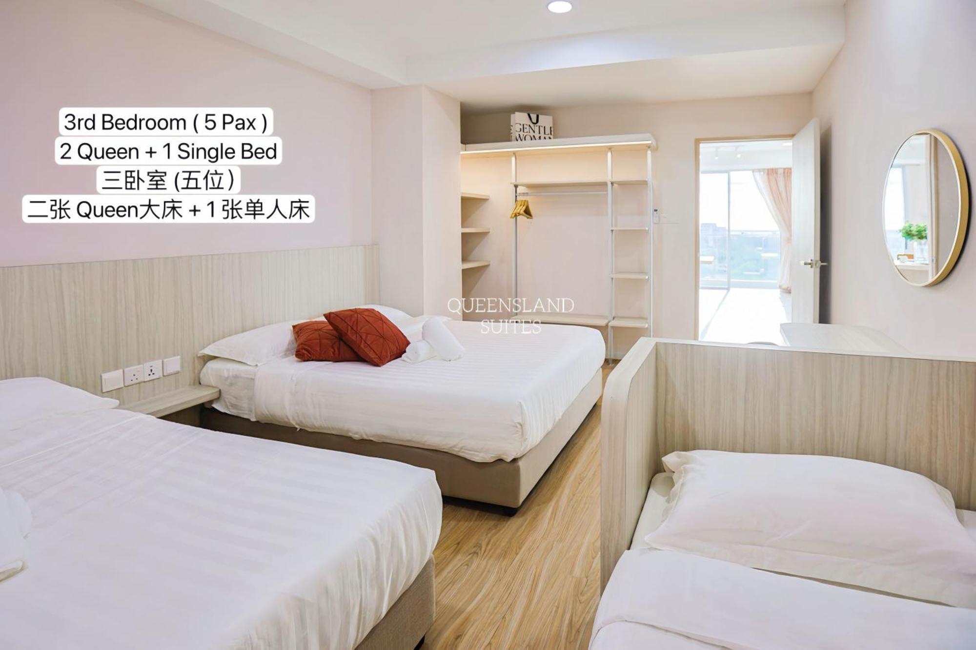 Queensland Suites At Aru Suites, Кота-Кинабалу Экстерьер фото