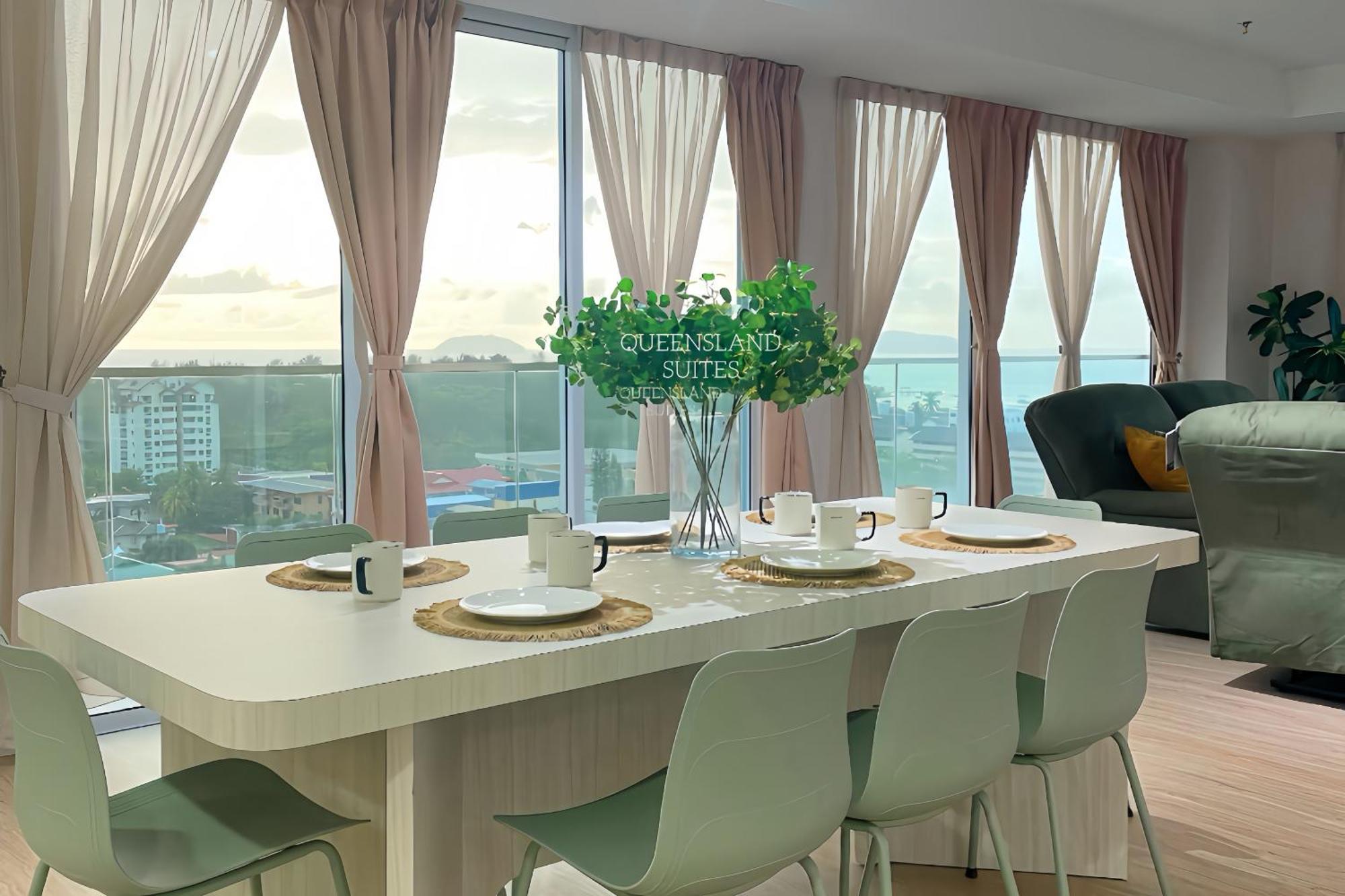 Queensland Suites At Aru Suites, Кота-Кинабалу Экстерьер фото
